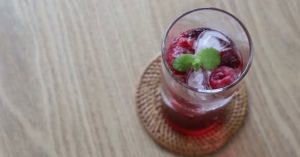ブルーベリー酢カッシュ