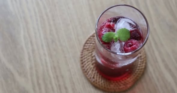 ブルーベリー酢カッシュ